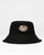 Rusty Vacay Time Reversible Bucket Hat Black S / M 