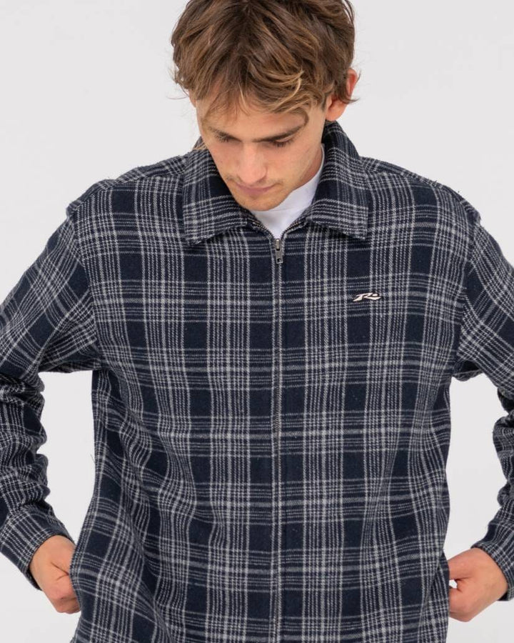 Rusty Woodchuck Zip Thru Midweight Jacket 