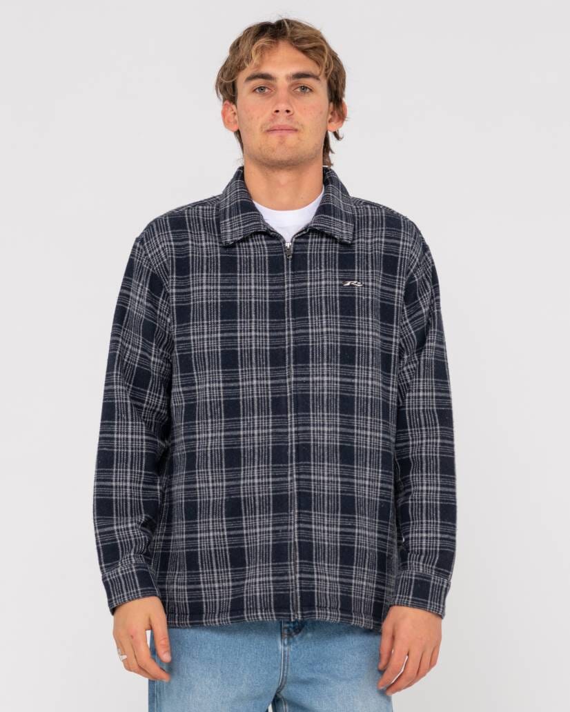 Rusty Woodchuck Zip Thru Midweight Jacket 