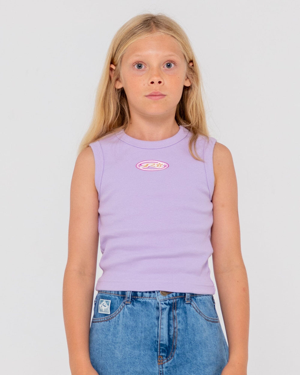 Rusty Youth Starry Eyed Graphic Tank Top 