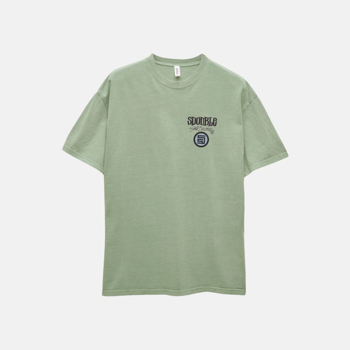 S Double Combo Platter T-Shirt Washed Swamp S 