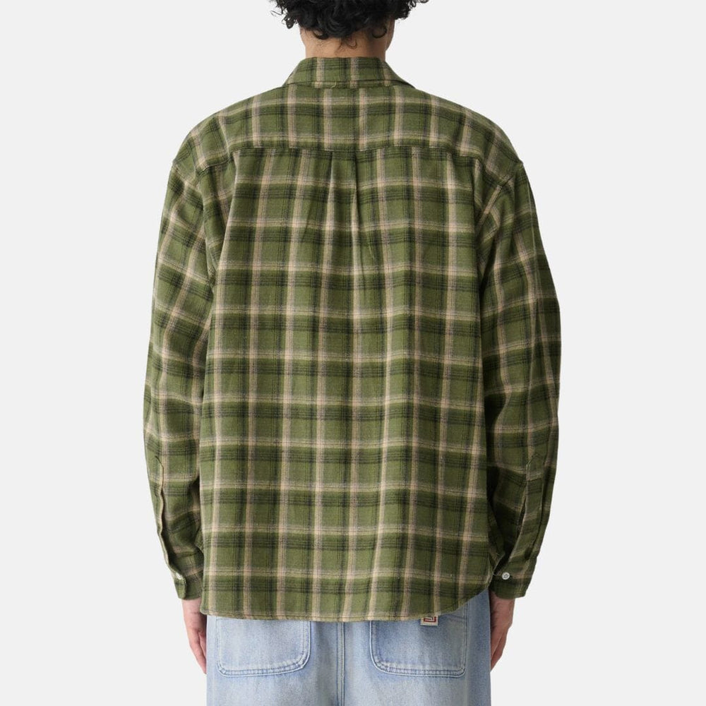 S Double Duty Plaid Long Sleeve Shirt 