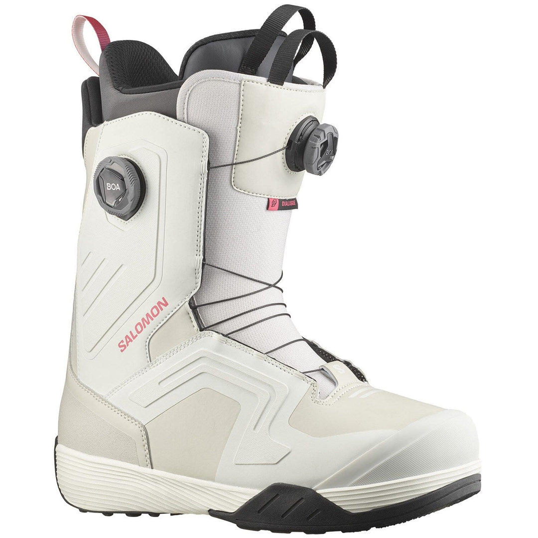 Salomon Dialogue Dual Boa Snowboard Boots 2025 Team Grey 26 