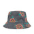 Santa Cruz Strip Rose All Over Bucket Hat 