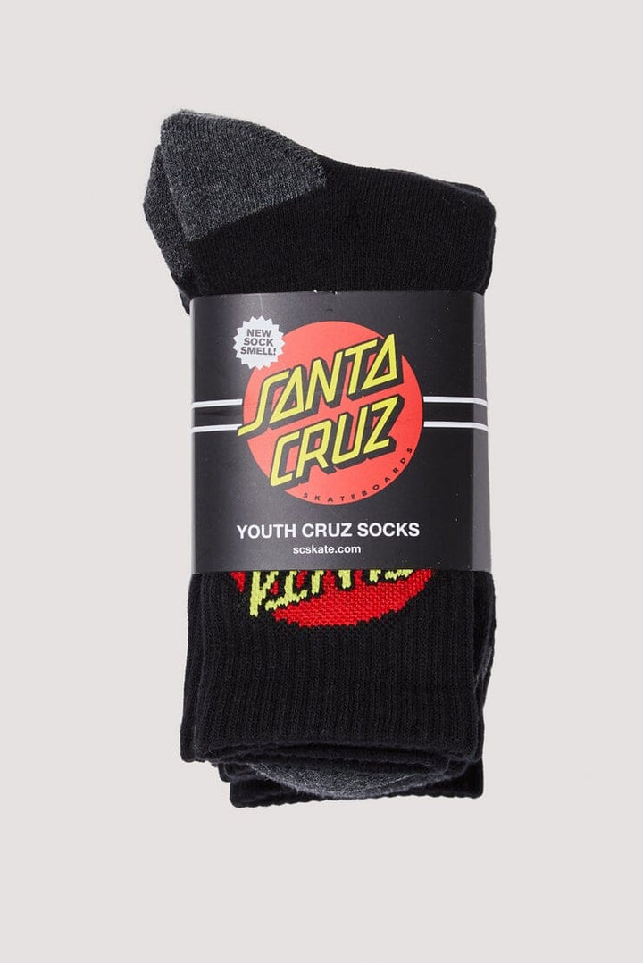 Santa Cruz Youth Socks 4-Pack 