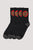 Santa Cruz Youth Socks 4-Pack Black/Grey 45140 