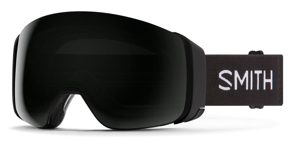 Smith 4D MAG Snow Goggles 2024 Black ChromaPop Sun Black 12% VLT / ChromaPop Storm Blue Sensor Mirror 55% VLT 