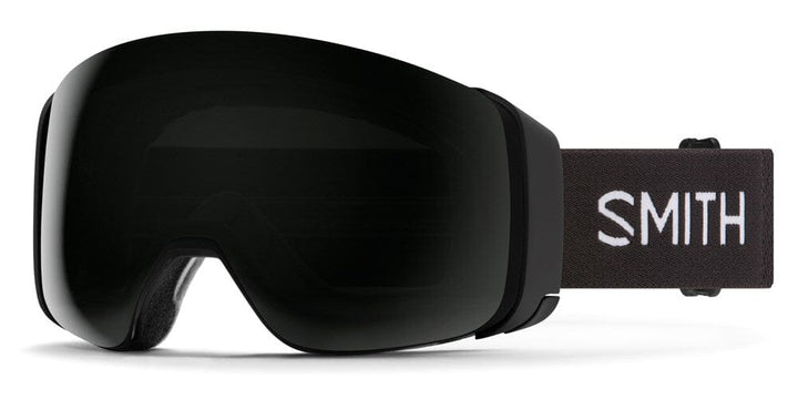 Smith 4D MAG Snow Goggles 2024 Black ChromaPop Sun Black 12% VLT / ChromaPop Storm Blue Sensor Mirror 55% VLT 