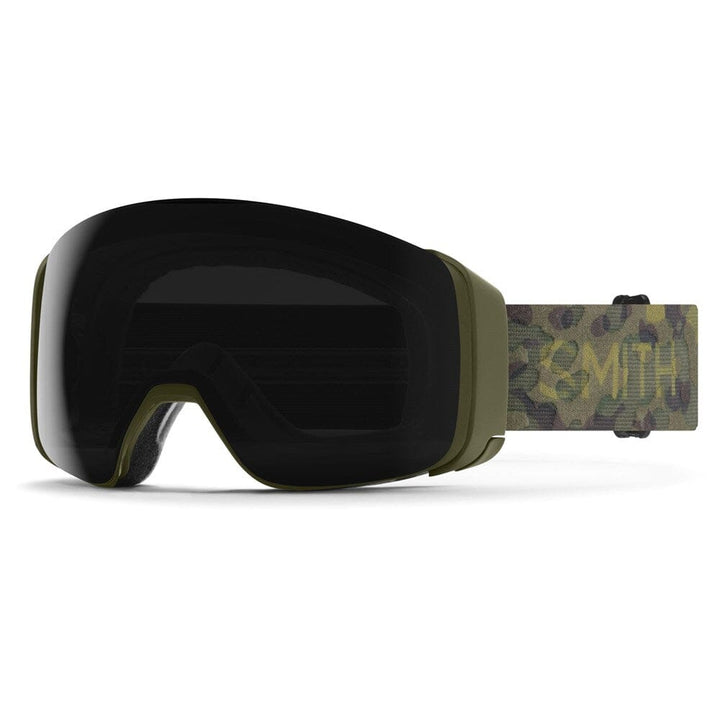 Smith 4D MAG Snow Goggles 2024 Vintage Camo ChromaPop Sun Black 12% VLT / Chromapop Storm Blue Sensor Mirror 55% VLT 