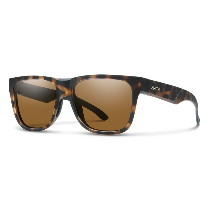 Smith Lowdown 2 Core Polarised Sunglasses Matte Tortoise / Polarised Brown 