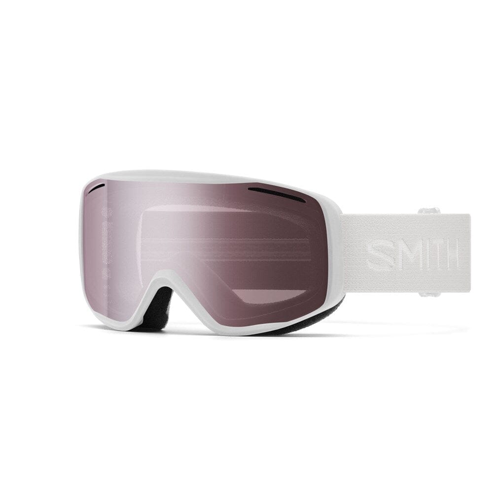 Smith Rally Snow Goggles 2024 White Ignitor Mirror / Extra Lens Not Included 