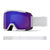 Smith Smith Squad Snow Goggles 2024 White Vapor ChromaPop Everyday Violet Mirror 23% VLT / Clear 
