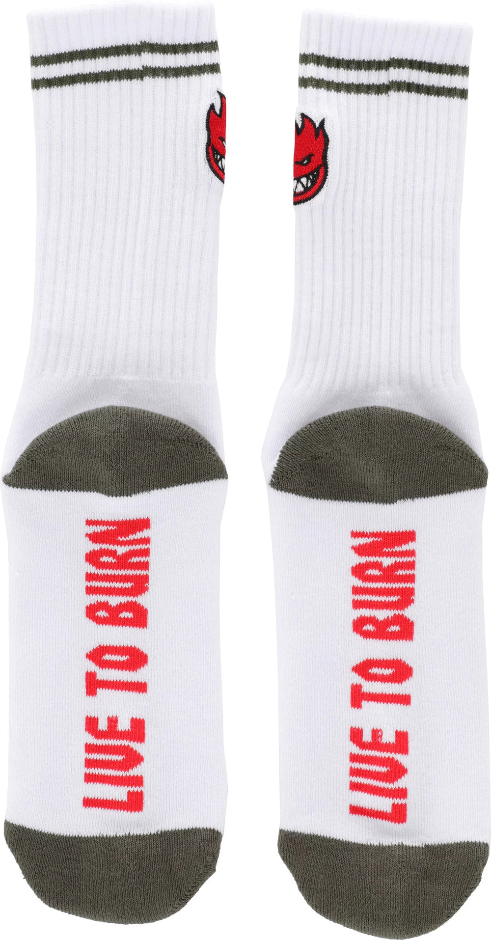 Spitfire Bighead Fill Embroidered Sock 
