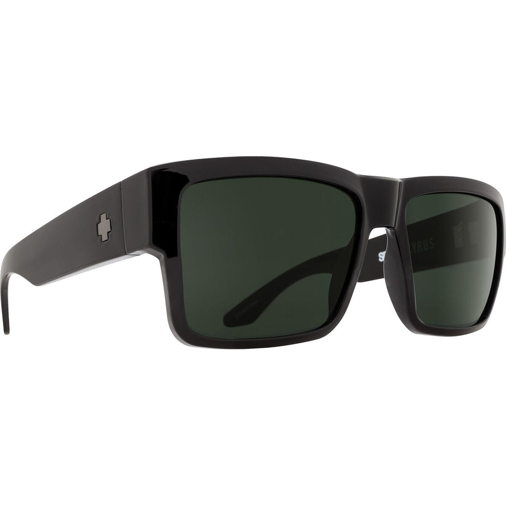 Spy Cyrus Sunglasses Black / Happy Grey Green 