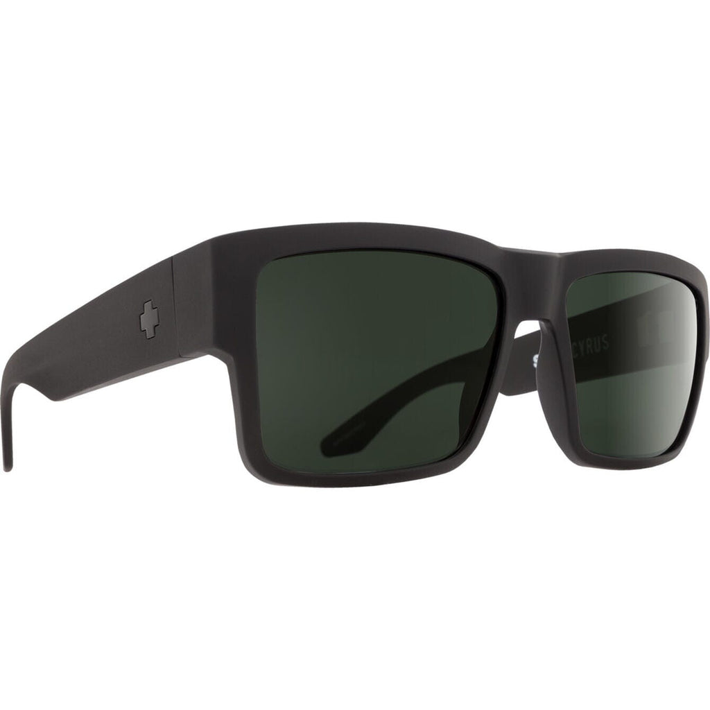 Spy Cyrus Sunglasses Matte Black / Happy Grey Green 