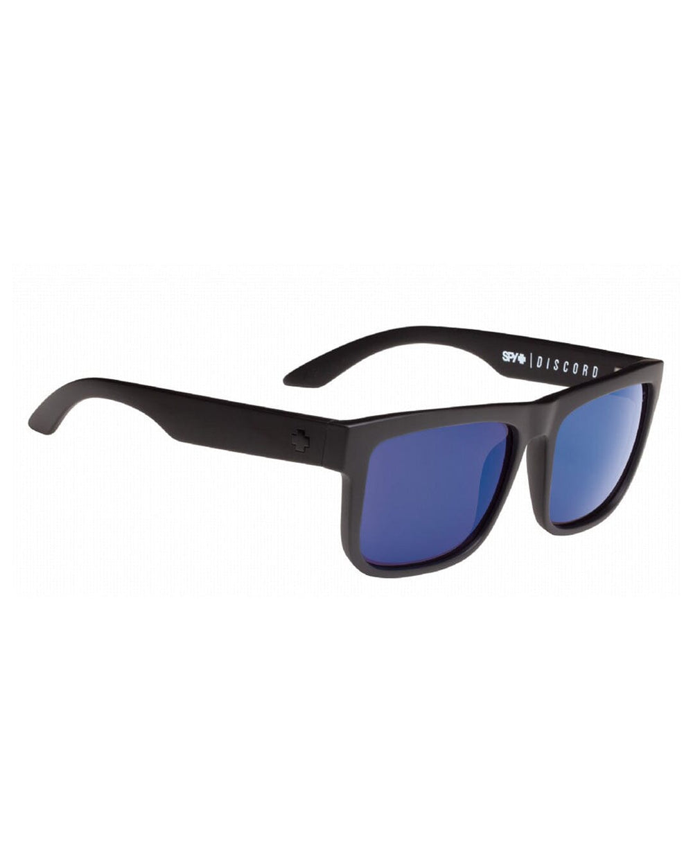 Spy Discord Polarised Sunglasses Matte Black / Happy Bronze Polar w Blue Spectra 
