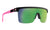 Spy Flynn 50/50 Sunglasses Matte Black Matte Pink / Happy Grey Green Light Gr 