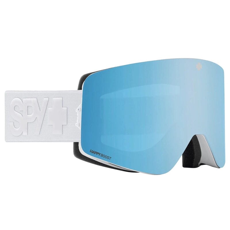 Spy Marauder SE Happy Boost Snow Goggles 2024 Matte White / Boost Bronze Ice Blue Mir + Boost Co 