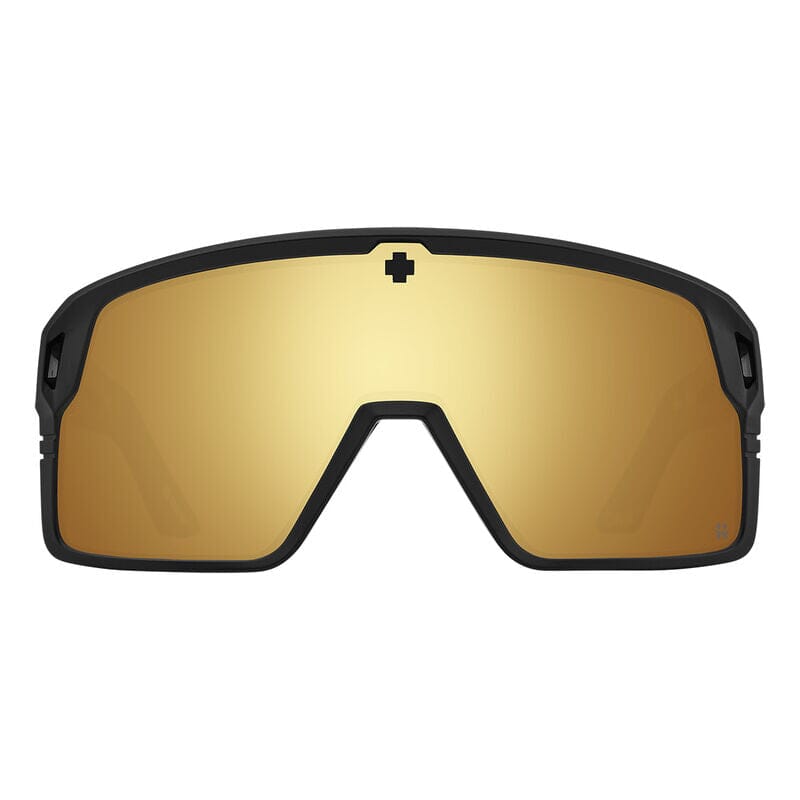 Spy Monolith Sunglasses Club Midnite Soft Matte Black / Happy Bronze Gold 
