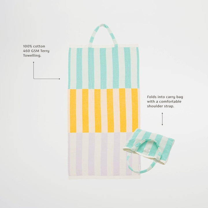 Sunnylife Beach Towel 2-in-1 Tote Bag 