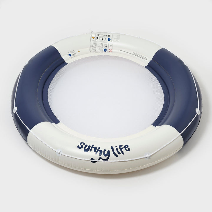 Sunnylife Luxe Twin Hammock Float - Le Weekend Navy 