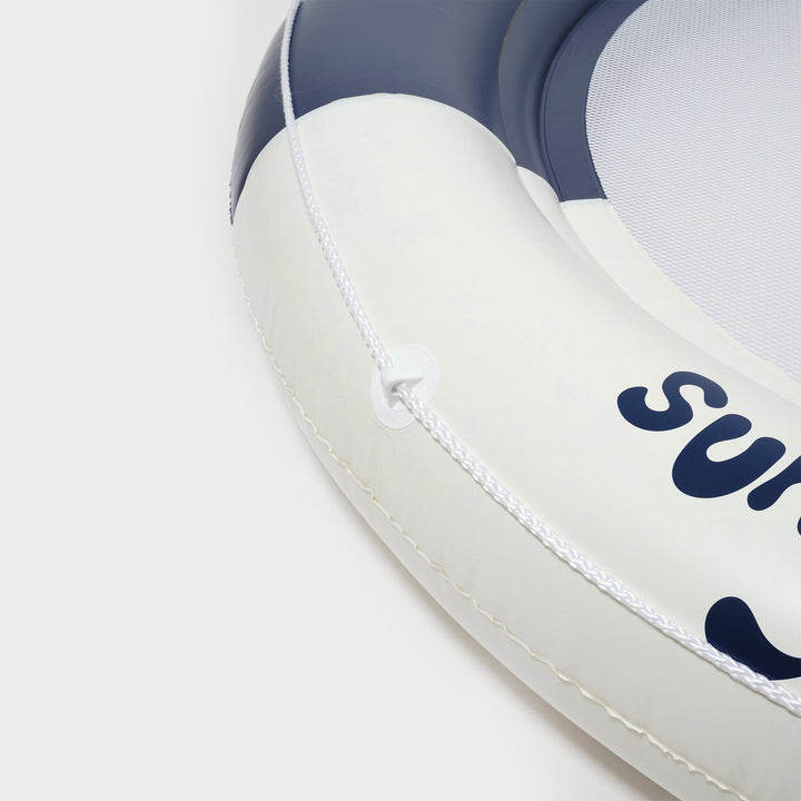 Sunnylife Luxe Twin Hammock Float - Le Weekend Navy 