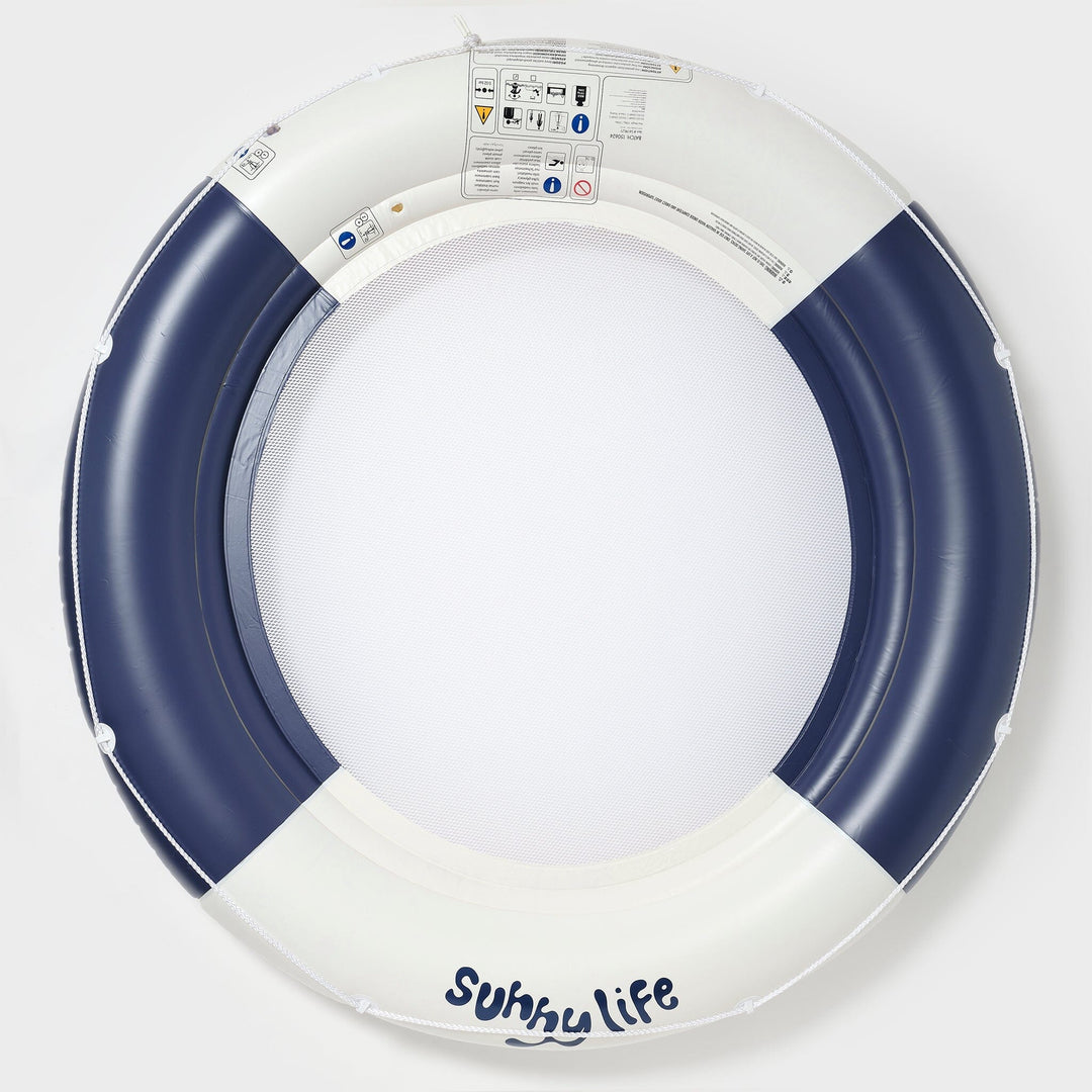 Sunnylife Luxe Twin Hammock Float - Le Weekend Navy 