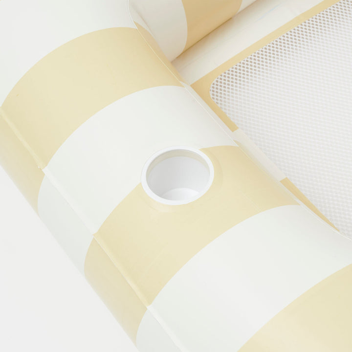 Sunnylife Luxe Twin Hammock Float - Mango Bay Soft Mustard 