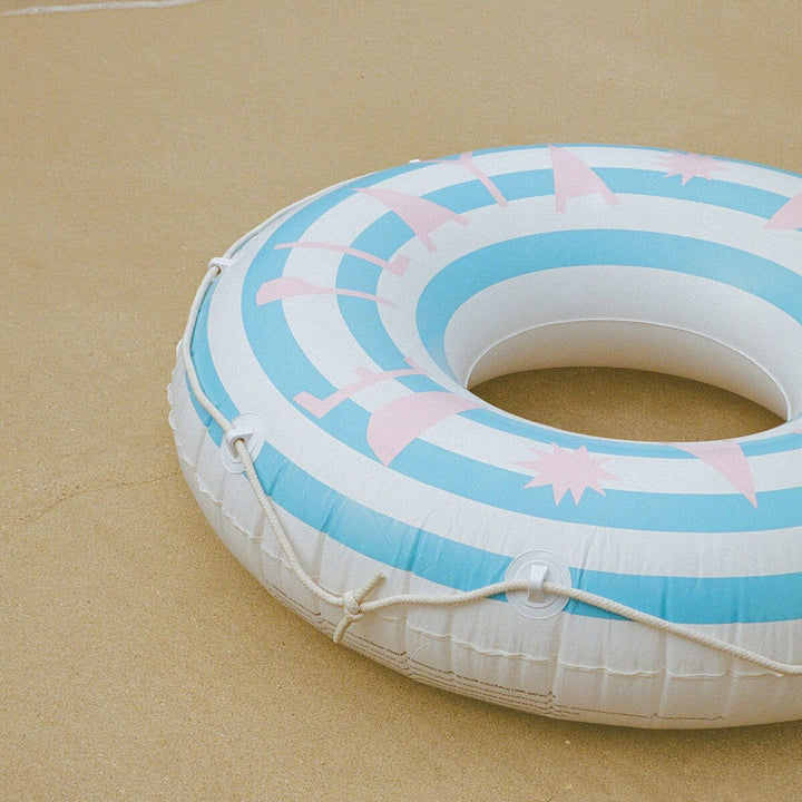 Sunnylife Retro Pool Ring De Playa Stripe 