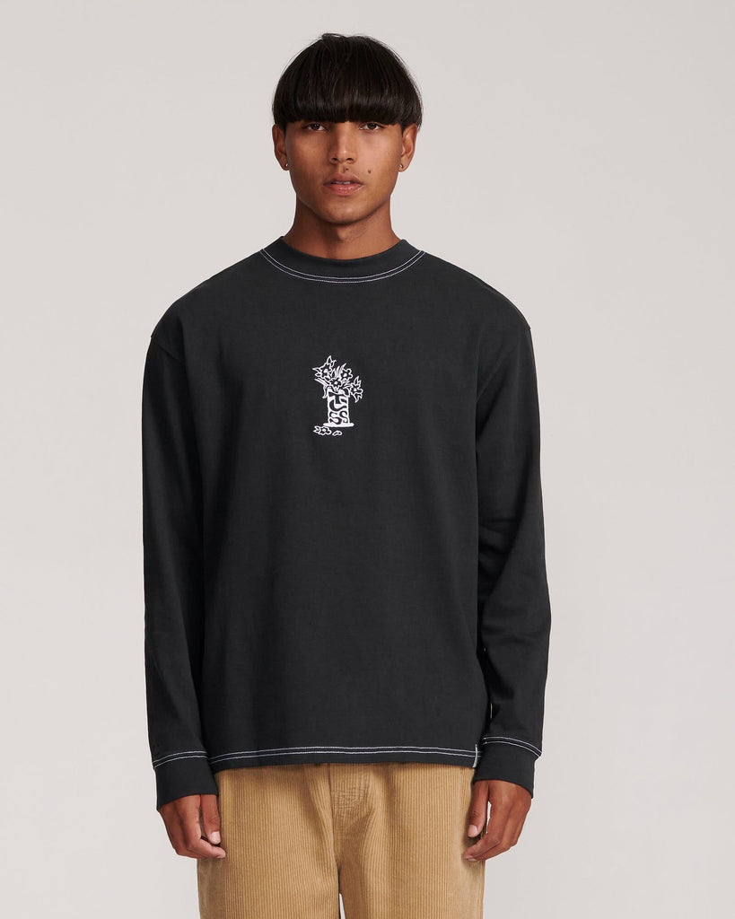 The Critical Slide Society Bunched Long Sleeve T-Shirt 