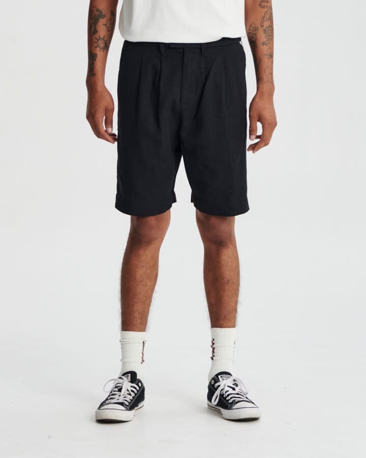 The Critical Slide Society Harro Linen Shorts 