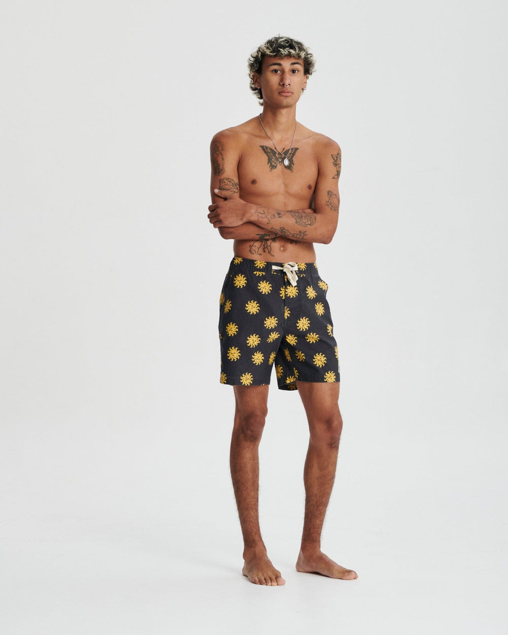 The Critical Slide Society Morning 16" Trunk Boardshorts 