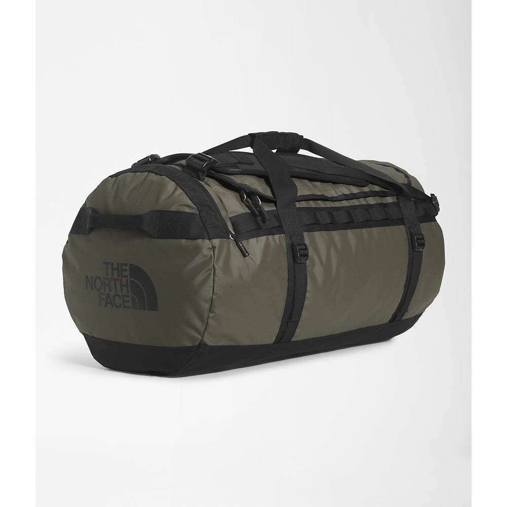 The North Face Base Camp Large Duffel Bag New Taupe Green / TNF Black 