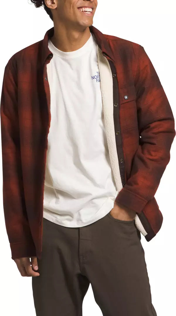The North Face Campshire Fleece Shirt Brandy Brown S 