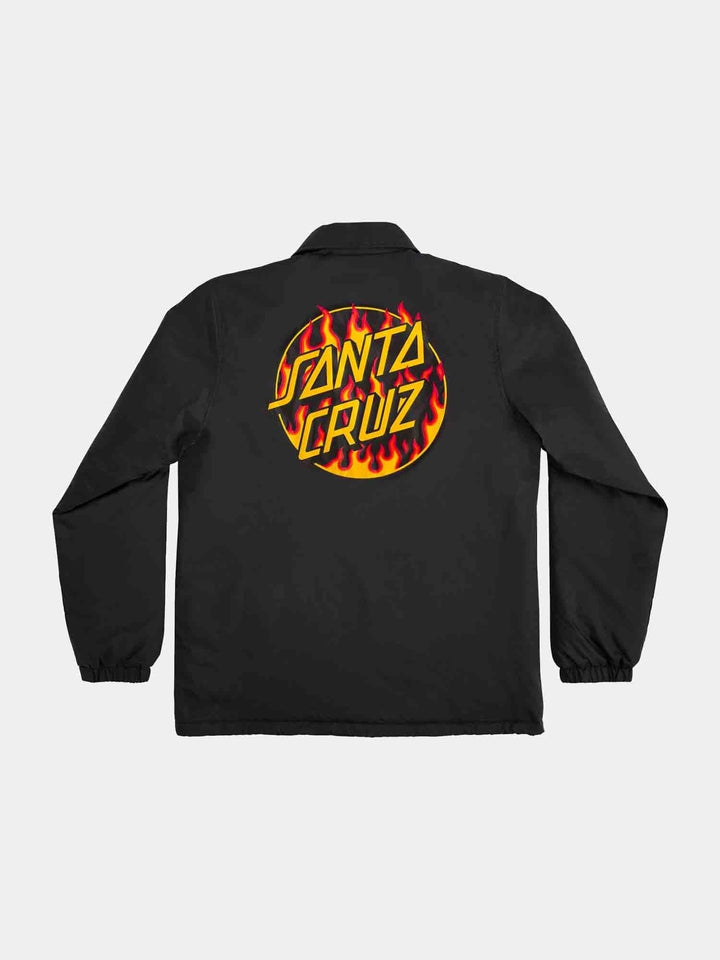 Thrasher Flame Dot Coach Jacket 
