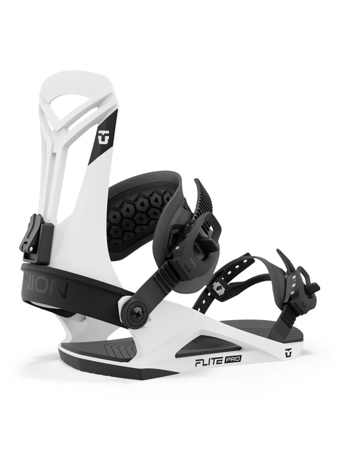Union Flite Pro Snowboard Bindings 2024 White L 