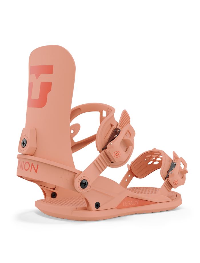 Union Legacy Womens Snowboard Bindings 2024 Tangerine L 