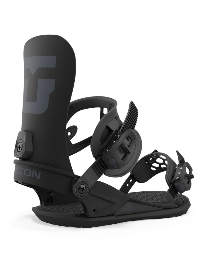 Union Strata Snowboard Bindings 2024 Black L 