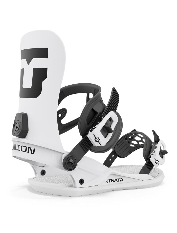 Union Strata Snowboard Bindings 2024 White L 