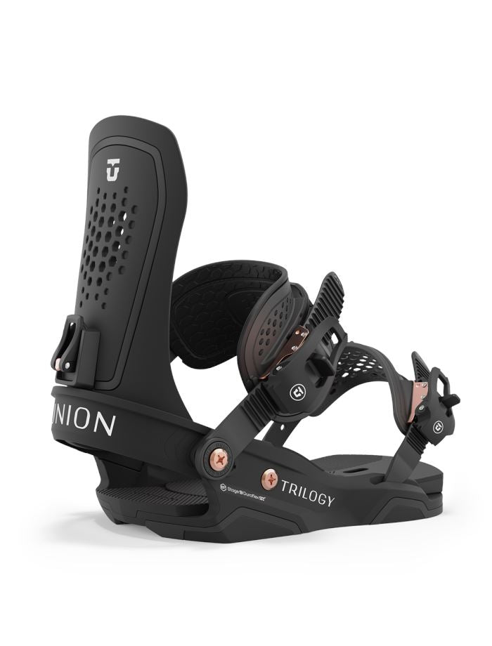 Union Trilogy Womens Snowboard Bindings 2024 Black M 