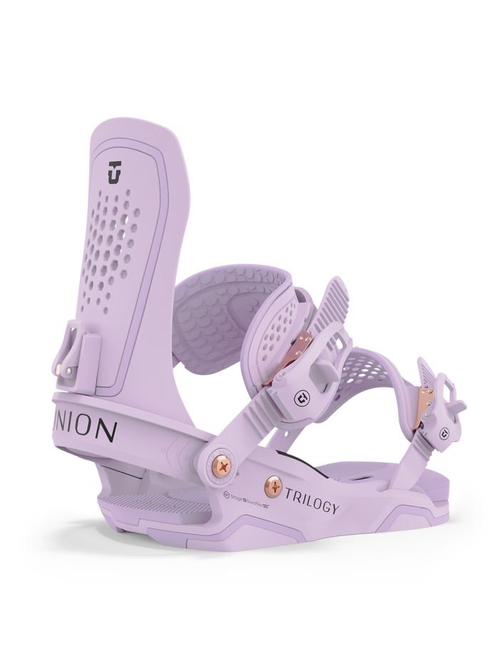 Union Trilogy Womens Snowboard Bindings 2024 Lilac M 