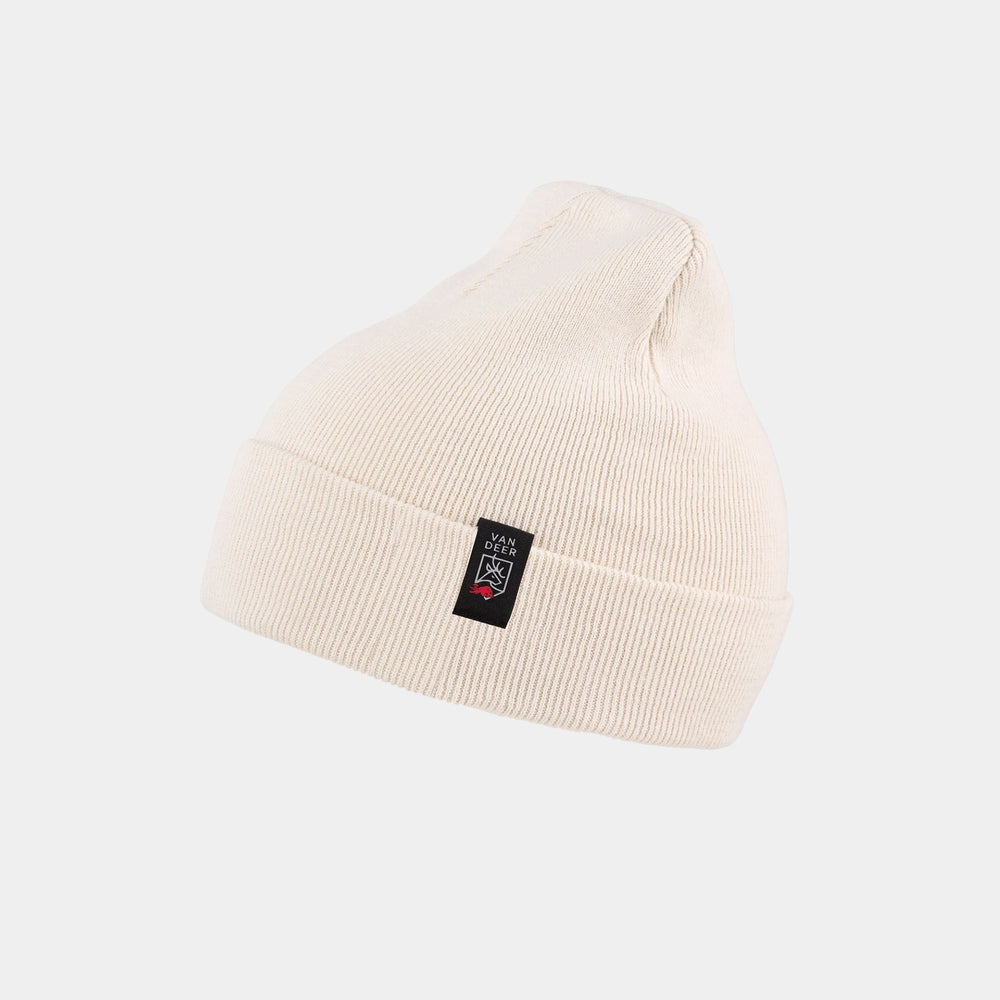 Van Deer Classic Beanie Off White OSFA 
