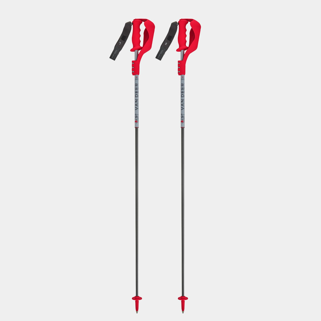 Van Deer Race Carbon Ski Pole w/Hand Grip 