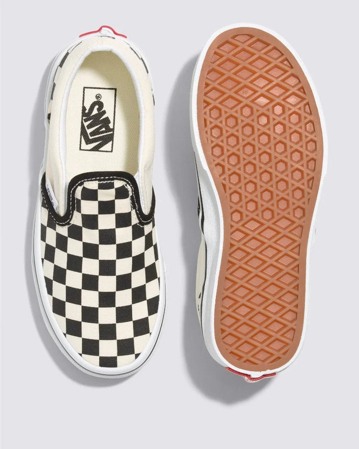 Vans Classic Slip On Checkerboard - Youth 
