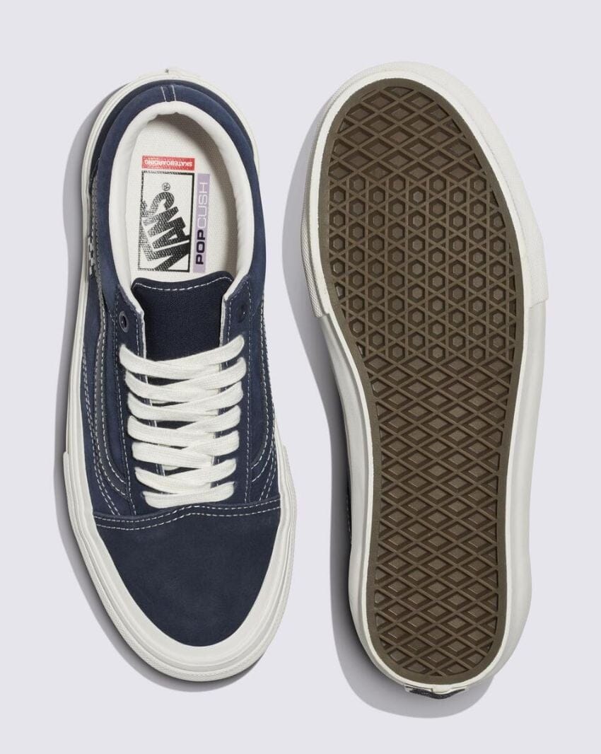 Vans Skate Old Skool Wrapped - Deep Navy / Vintage White 