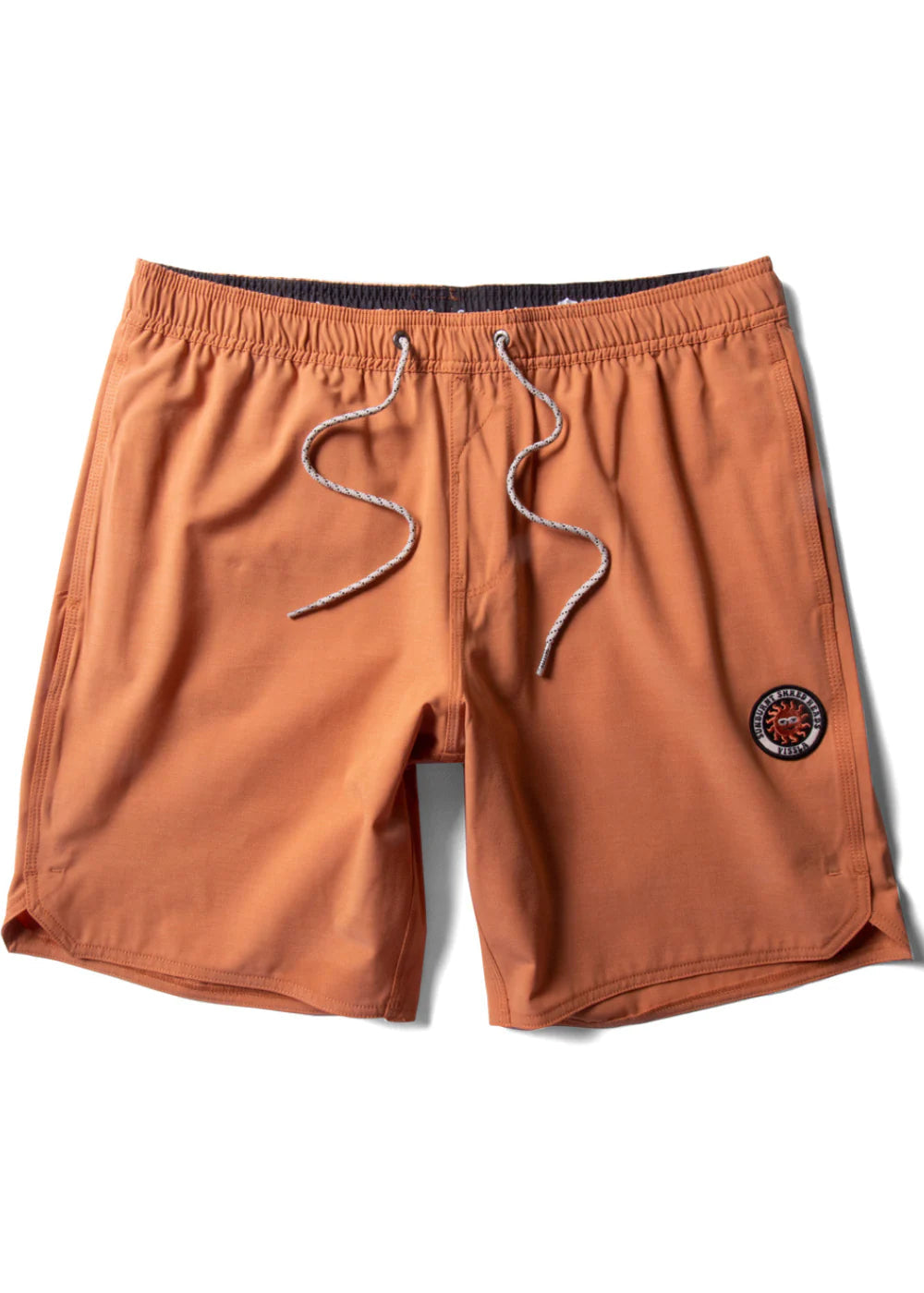 Vissla Solid Sets 17.5" Ecolastic Boardshorts Guava S 