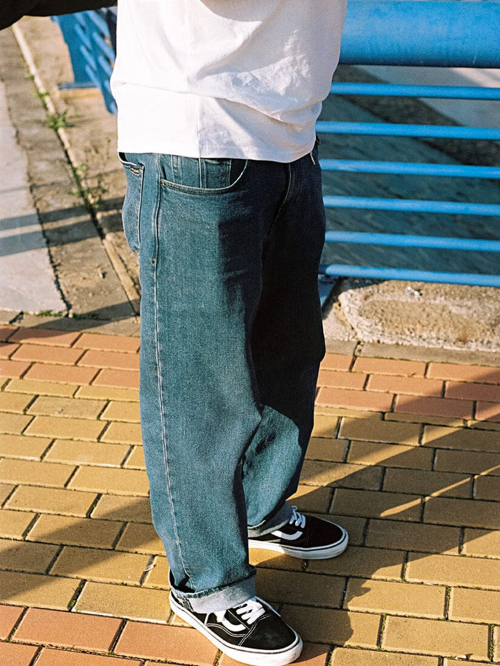 Volcom Billow Jeans Washed Blue 28 