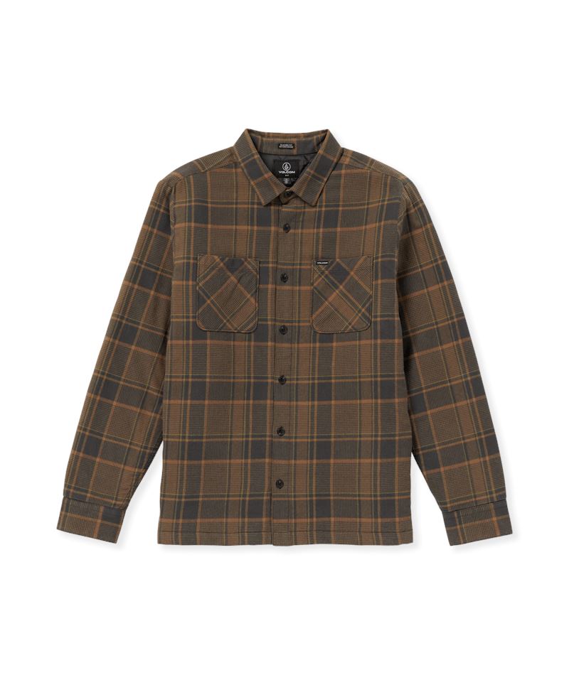 Volcom Brickstone Lined Flannel Long Sleeve 
