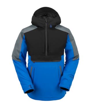 Volcom Brighton Pullover Jacket Electric Blue S 