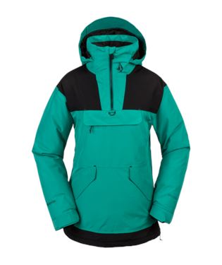 Volcom Fern Insulated Gore Pullover Ice Green S 